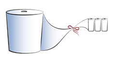 Reels for kitchen towels